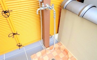 ペット足洗い場