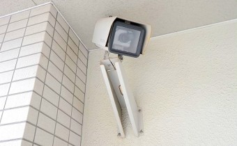 防犯カメラ付き