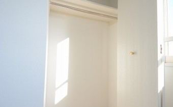 収納　使い勝手のよいクローゼットです♪