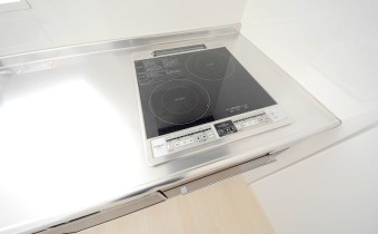 IHキッチンはお掃除が楽チン♪