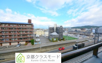 共用廊下から