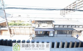 ベランダからの景色
