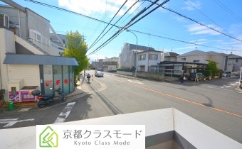 バルコニーから
