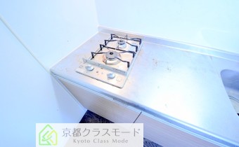 縦型の2口ガスコンロ