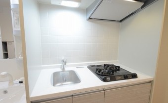 2口ガスコンロキッチン※同マンション別室のお部屋です。