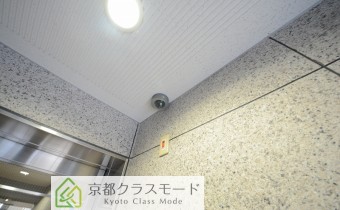 防犯カメラも各所に設置