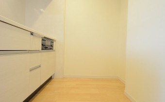 冷蔵庫置場　※室内写真は同マンション内の205号室のものです。