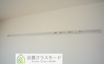 便利なハンガーラック付き♪