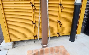 ペット用足洗い場