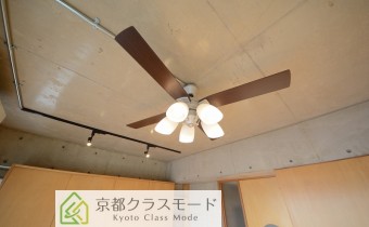 シーリングファンが付いてます！