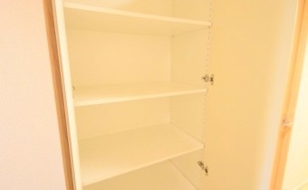 廊下部分の収納