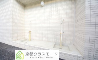ペット用足洗い場