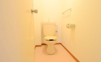 トイレ収納を置いても十分な広さ