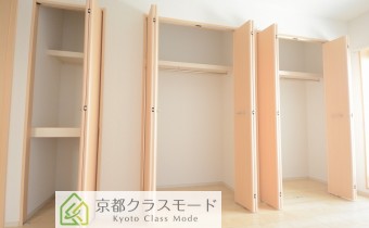 収納力抜群のクローゼット！