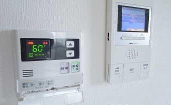 給湯器操作パネル＆モニター付きインターホン