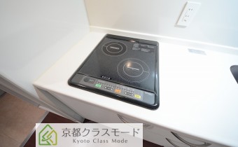ＩＨ2口コンロ付