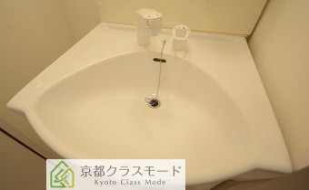 シャンプードレッサー付き　※室内写真は同マンション内の別タイプのお部屋になります。