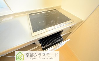 グリル付き