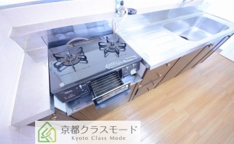 2口ガスコンロ設置可