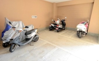 バイク置場