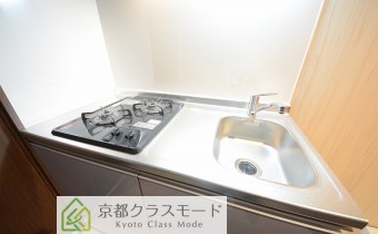 2口ガスコンロ＆シンク