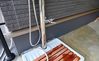 ペット足洗い場