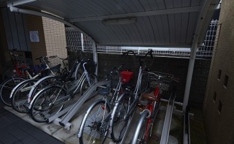 屋根付駐輪場