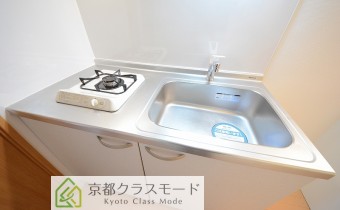 1口ガスコンロ付き