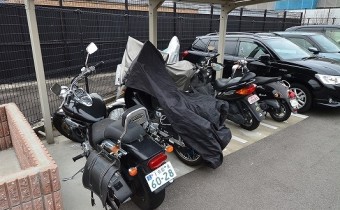 中型バイクも駐輪ＯＫ