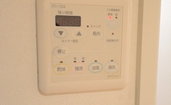 浴室乾燥機コントロールパネル