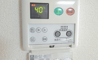 給湯器操作パネル