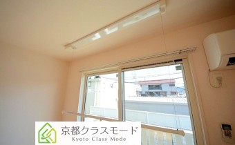 室内物干※同ハイツ別タイプの写真です