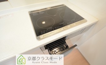 ＩＨ3口コンロ（グリル付き）