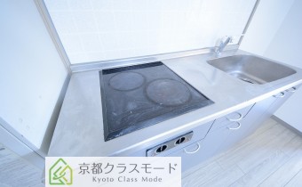 2口コンロ付き