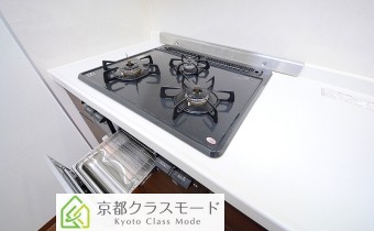 3口ガスコンロ（グリル付）