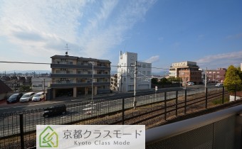 ベランダからの景色