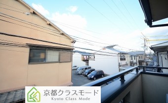 バルコニーから見た景色