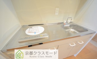 IH1口コンロ付