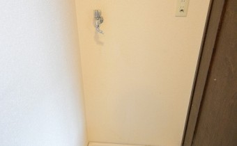 洗濯機置場　※写真は反転タイプです。