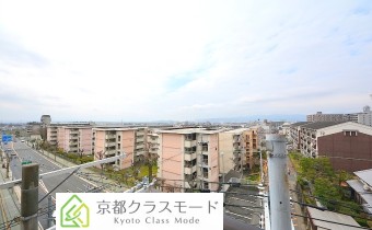 バルコニーから見た景色