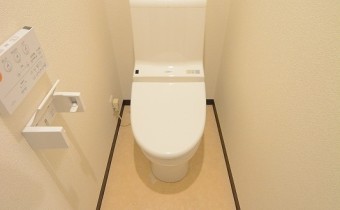 ウォシュレットトイレ　※室内写真は同マンション内の203号室のものです。