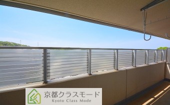 バルコニーから