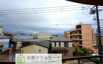 眺望・東向き　※写真は上の階のものです。