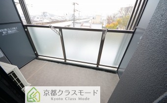 ワイドなベランダ