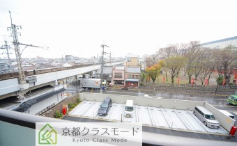 眺望　御旅所が目の前です♪