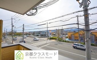 バルコニーから見た景色