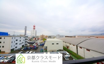 バルコニーから見た景色
