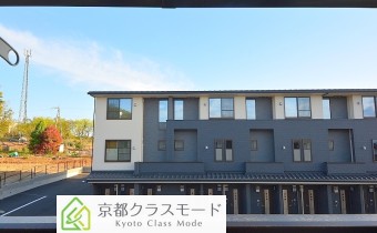 バルコニーから
