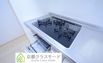 3口ガスコンロ（グリル付）