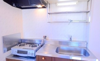 2口ガスキッチン　※システムキッチンに交換済み
